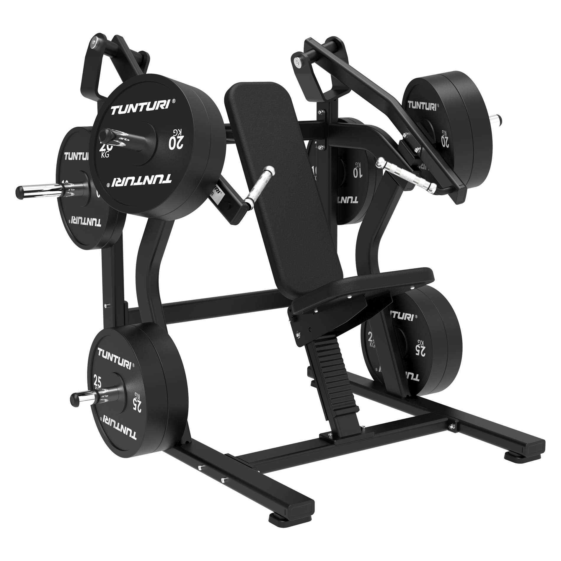 Tunturi Platinum Incline Chest Press Strength Station - Plate Loaded - V-Series - Image 3