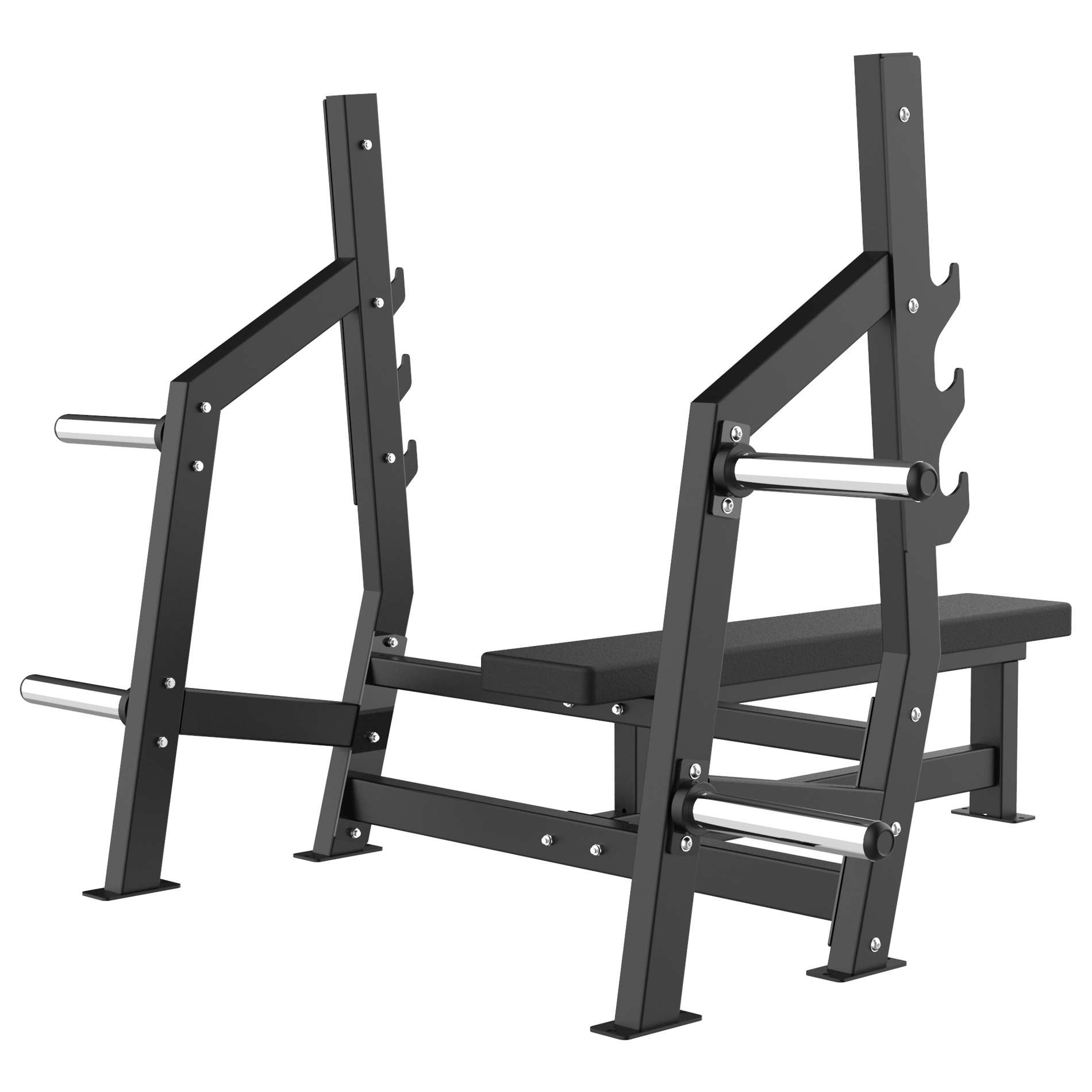 Tunturi Platinum Horizontal Bench Press Strength Station - Plate Loaded - V-Series - Image 6