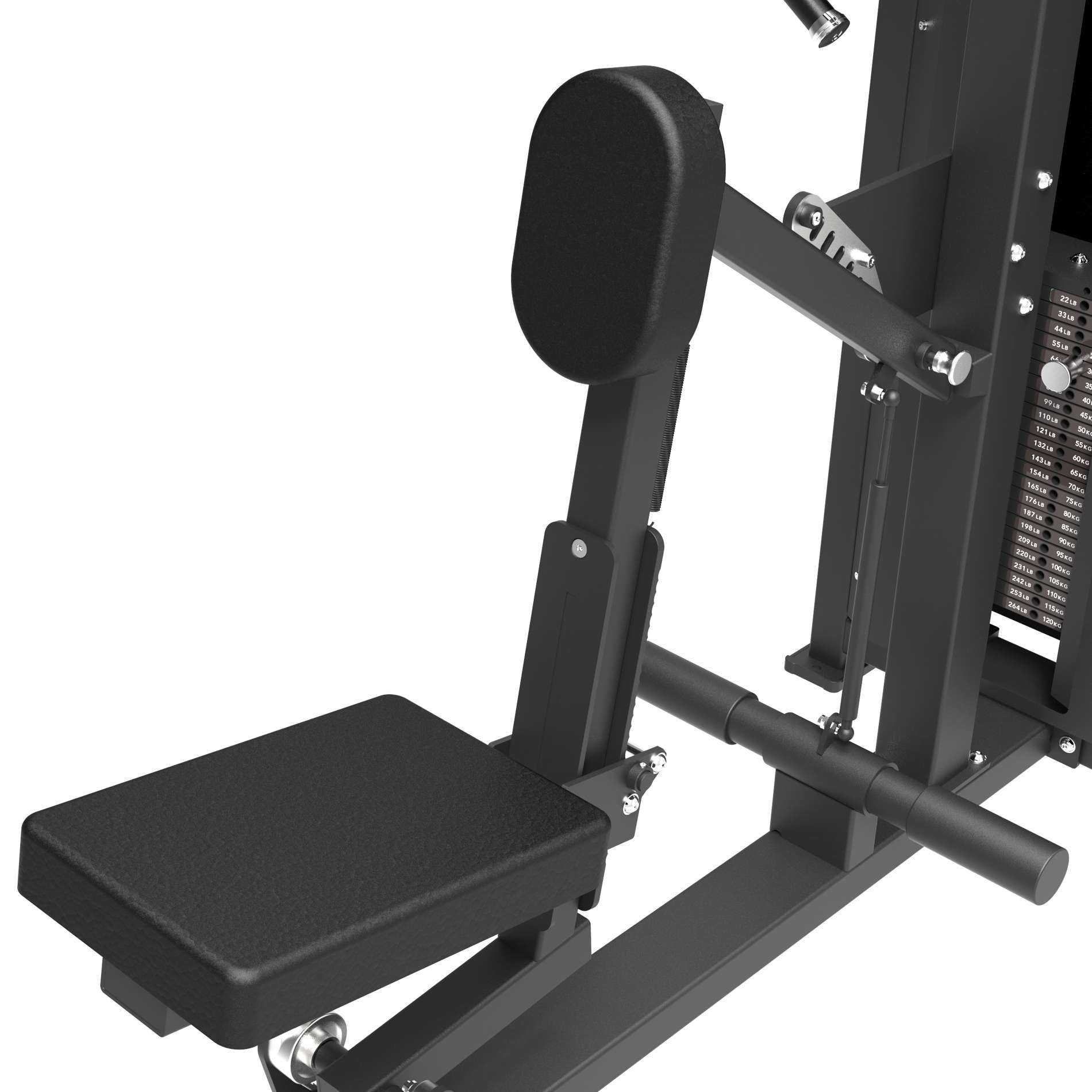 Tunturi Platinum Seated Row Strength Station - Selectorized - V-Series - Image 5