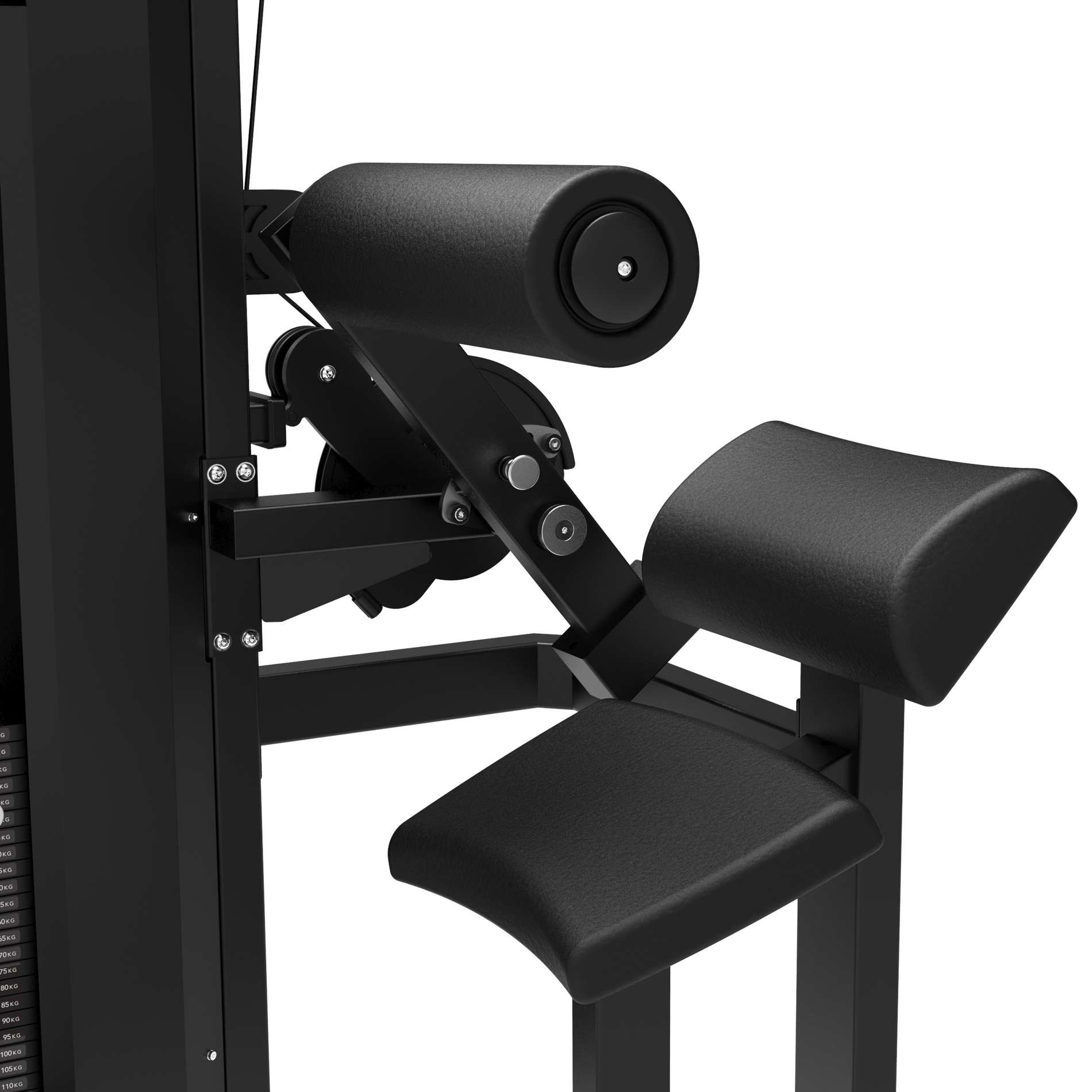 Tunturi Platinum - Dual Back/Abdominal Combo - Selectorized - V-series - Image 5