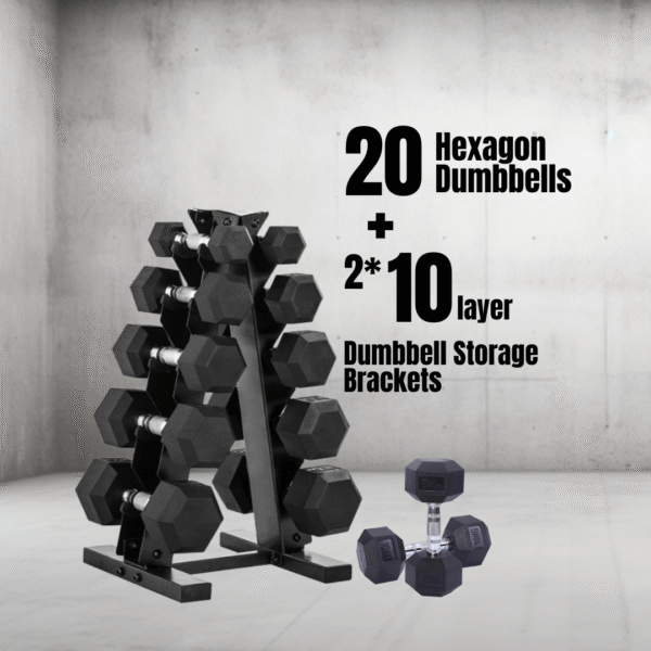 Dumbbell and Rack Promo