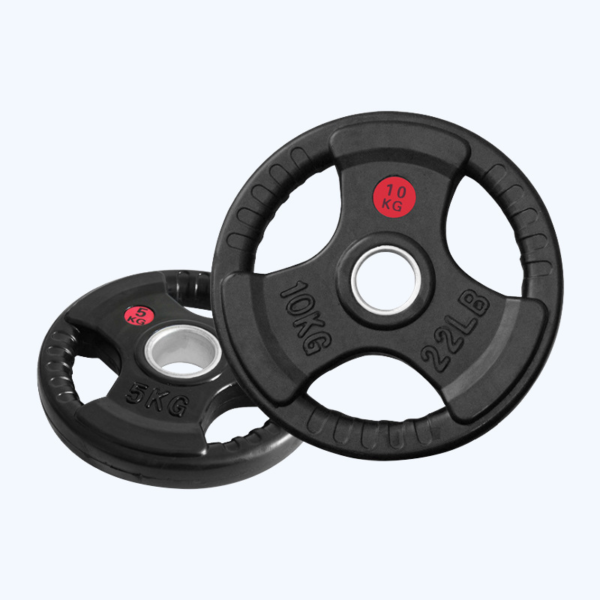 Steel Rubber Coated Barbell Plate