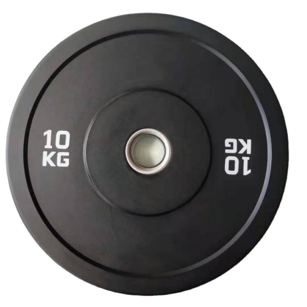 Stainless Steel Rubber Coated Barbell Plate